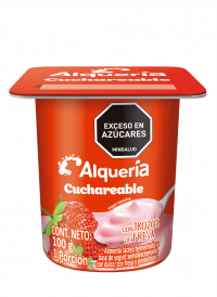 Yogurt Cuchareable Fresa Alquería